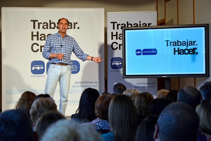 Igancio Diego, candidato del PP 