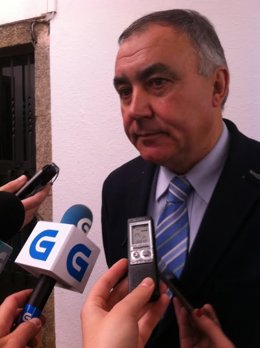El exfiscal superior de Galicia Carlos Varela en declaraciones a los medios