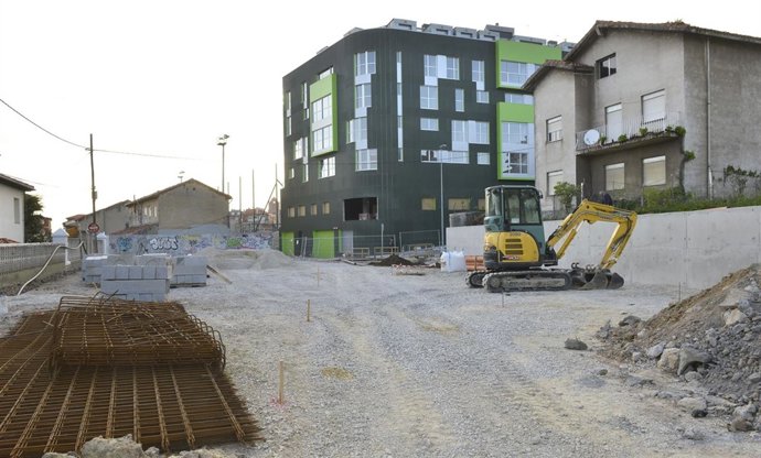 Obras ensanche de la calle José Rioja 