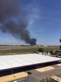 Aeronave accidente sevilla