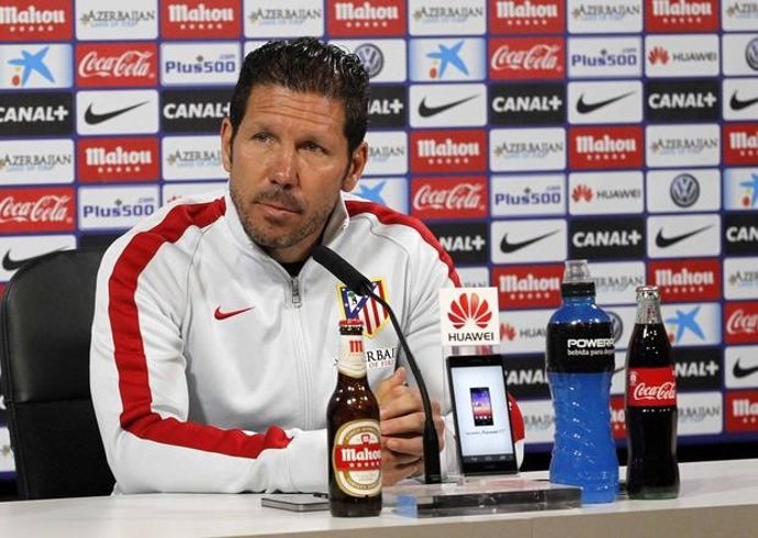 Diego Pablo Simeone en rueda de prensa