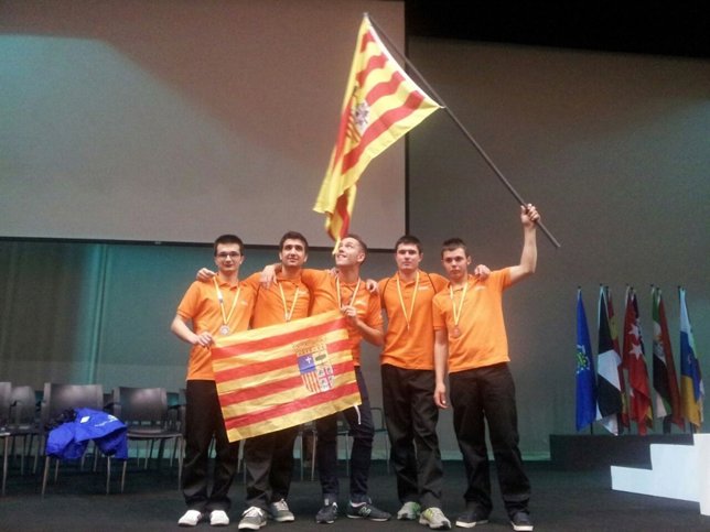 Alumnos aragoneses consiguen cinco medallas en campeonatos FP.