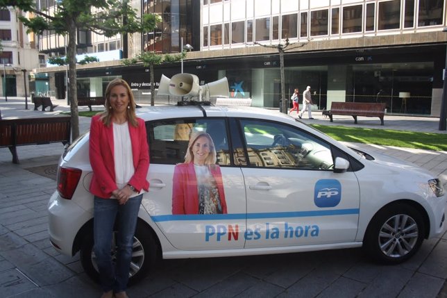 La candidata del PPN Ana Beltrán.