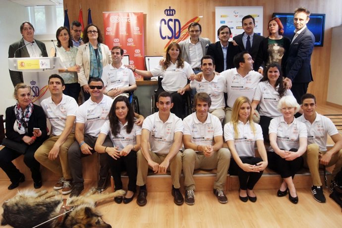 El equipo de 'trainers paralímpicos' se presenta en Madrid