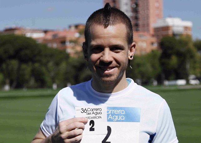 David Muñoz, en la Carrera del Agua