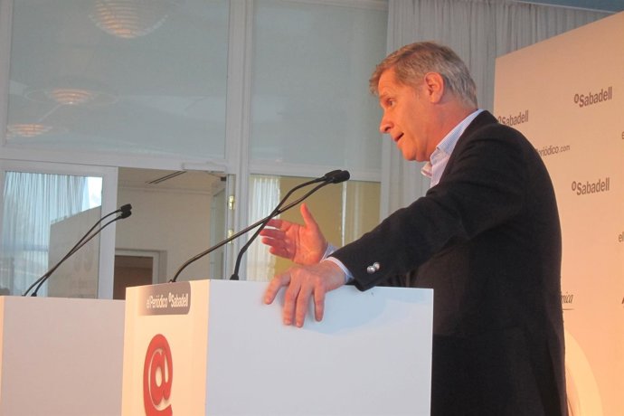 El líder del PP en el Ayuntamiento de Barcelona, Alberto Fernández