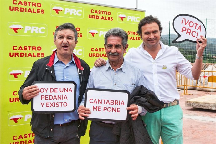 Miguel Ángel Revilla, líder y candidato del PRC