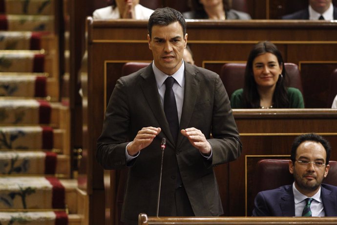 Pedro Sánchez en el Congreso