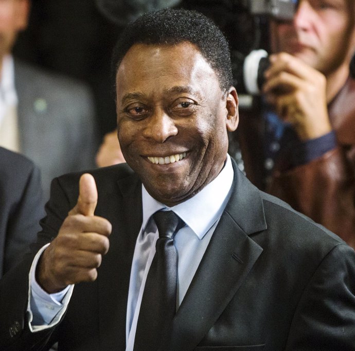 El exfutbolista brasileño Pelé