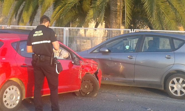 Accidente de coche en Palma