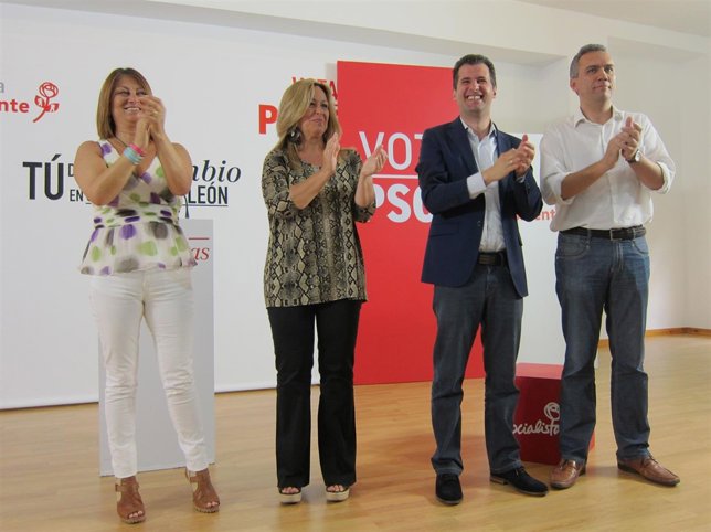 López (I), Jiménez, Tudanca e Izquierdo