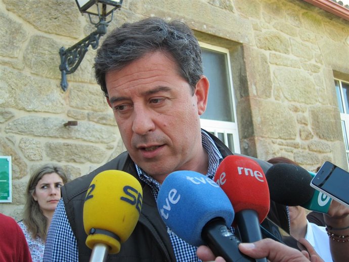 El secretario xeral del PSdeG, José Ramón Gómez Besteiro