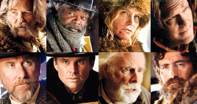 The Hateful Eight: Así son los 8 de Tarantino