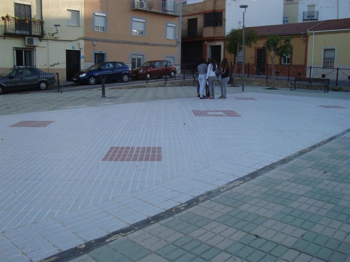 María del Mar Shaw en Parque de Plaza del Sagrado Corazón