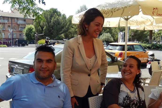 La candidata del PSOE a la Alcaldía de Córdoba, Isabel Ambrosio