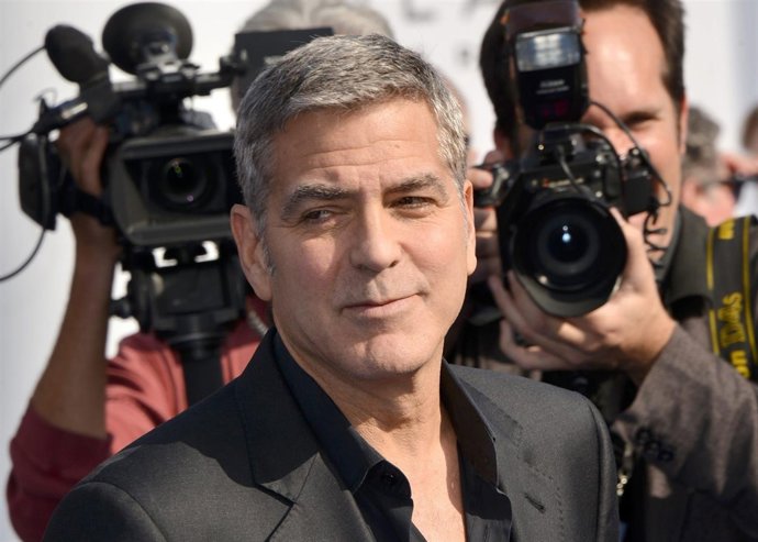 George Clooney presenta su película 'Tomorrowland'