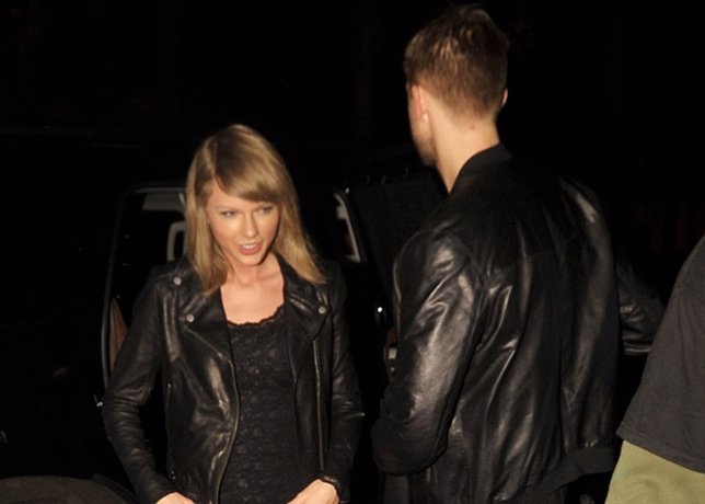 Taylor Swift y Calvin Harris como una fan más en el concierto de su novio 