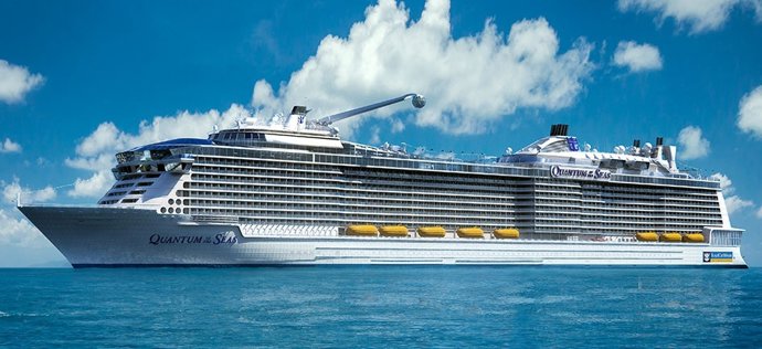 El crucero norteamericano Quantum of the seas 