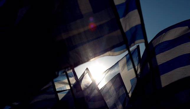 Is pictured on June 21, 2011 in Athens, Greece. Eurozone finance ministers are c