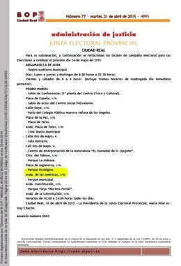 Documento aportado por el PSOE