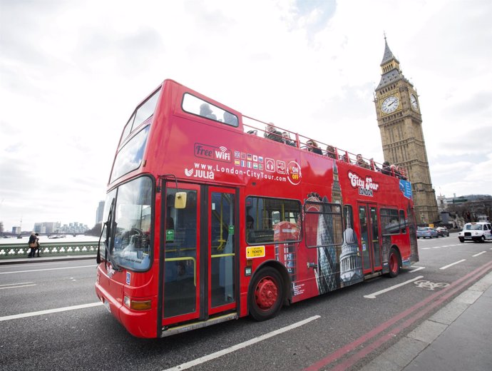 Bus turístico de Grupo Julià en Londres 