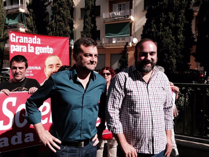Antonio Maíllo y Francisco Puentedura en Granada
