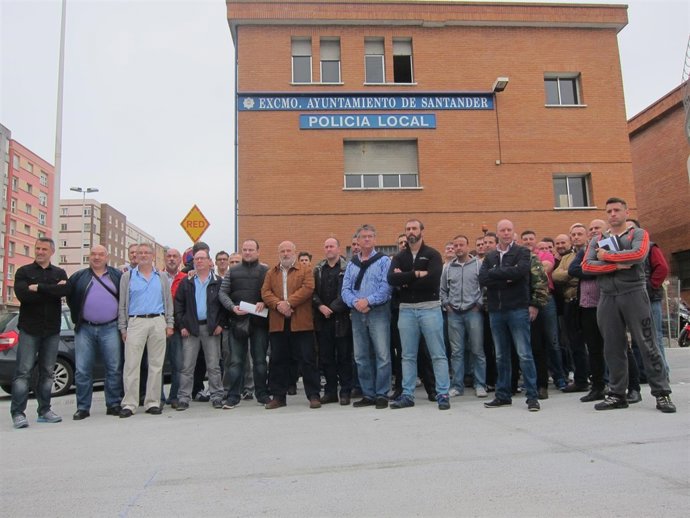 Trabajadores Policía Local de Santander 