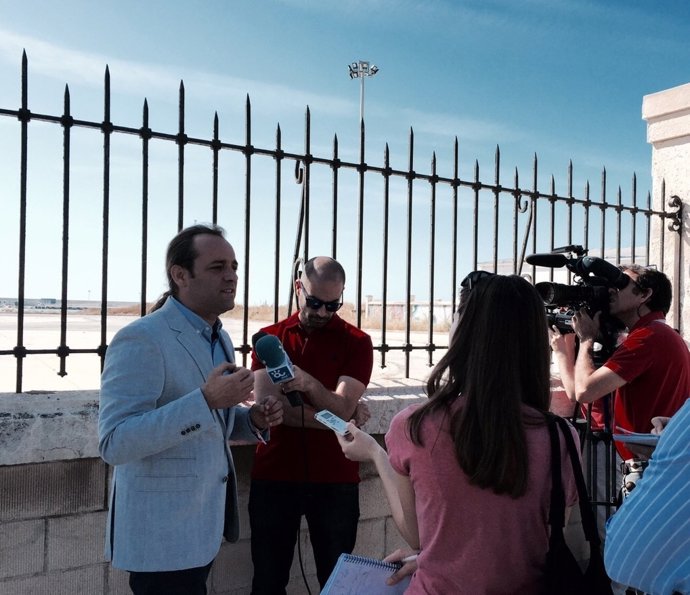 El candidato de Ciudadanos a la Alcaldía Málaga, Juan Cassá