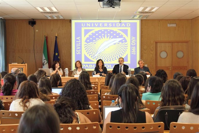 Momento del congreso sobre mayores celebrado en la UPO
