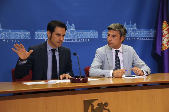 Criado y Lorite en la rueda de prensa