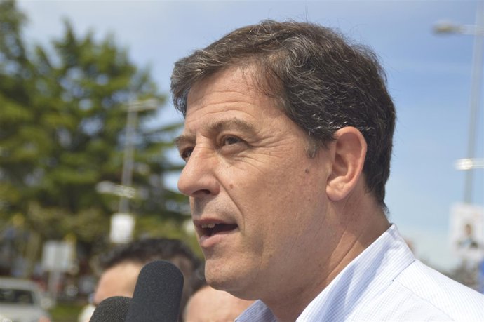 José Ramón Gómez Besteiro, en Melide, PSdeG