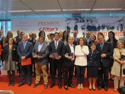 Entrega de los Premios Fitur 2015