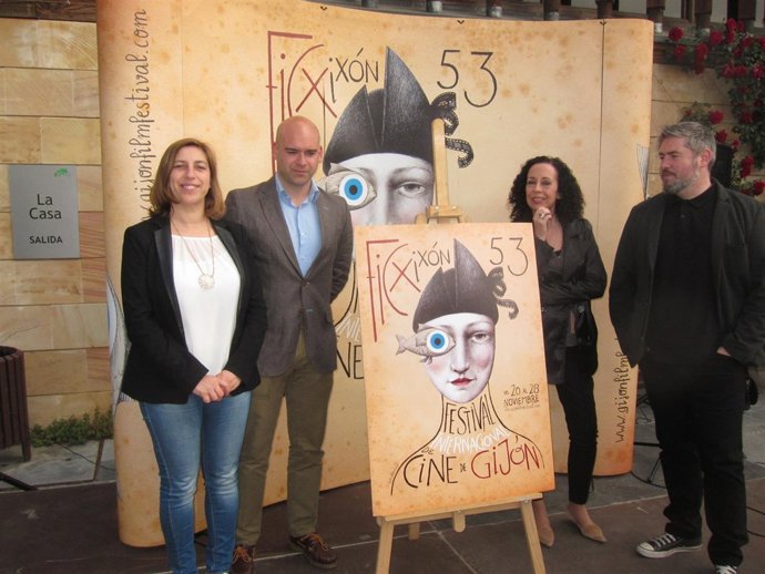 Cartel del Festival Internacional de Cine de Gijón