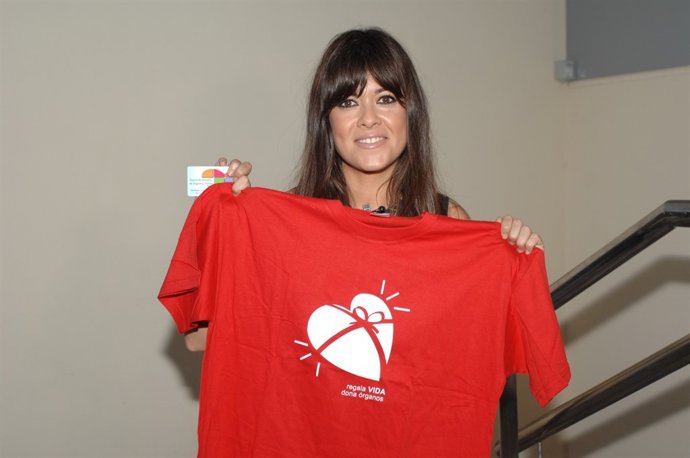 Vanesa Martín anima a la donación