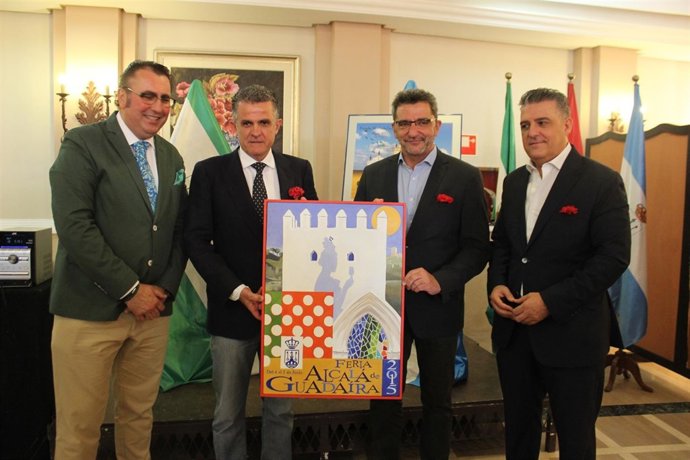 Presentación del cartel de la Feria de Alcalá. 