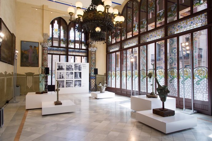 Exposició de Joan Miró al Palau de la Música