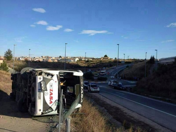 Accidente del autobús en Cehegín