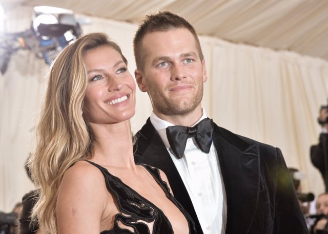 Gisele Bndchen and Tom Brady attend the