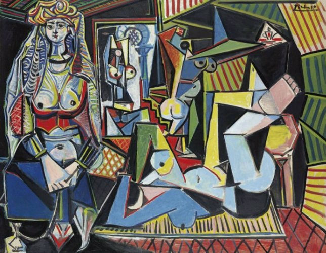  Pablo Picasso 'Les Femmes D'alger
