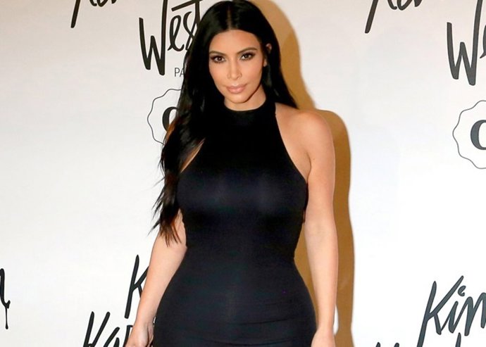 Kim Kardashian presentando su linea de ropa en Sao PauloSao Paulo, Brazil - Part