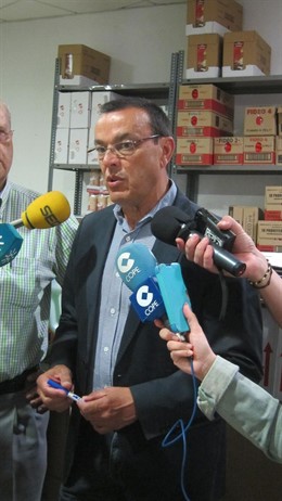 El secretario general del PSOE de Huelva, Ignacio Caraballo.