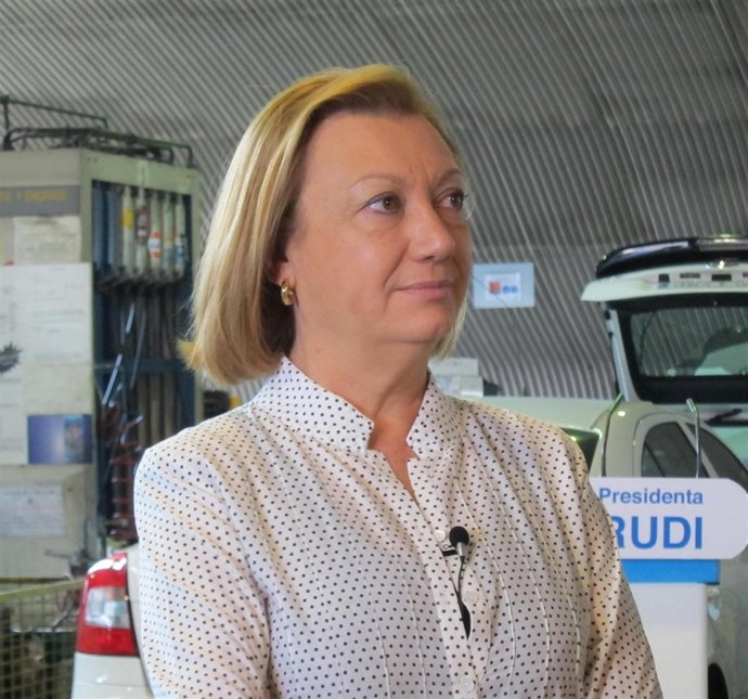 Luisa Fernanda Rudi, candidata del PP a la Presidencia de Aragón