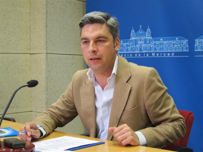 El portavoz del gobierno del PP en la Diputación, Andrés Lorite