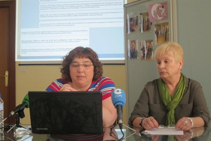 Antonia Gamero y Pilar Pascual (Eman Eskua)