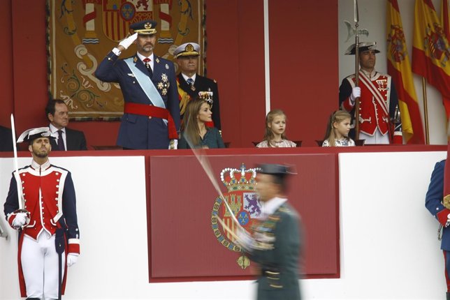 Desfile del 12 de Octubre. Día de la Hispanidad