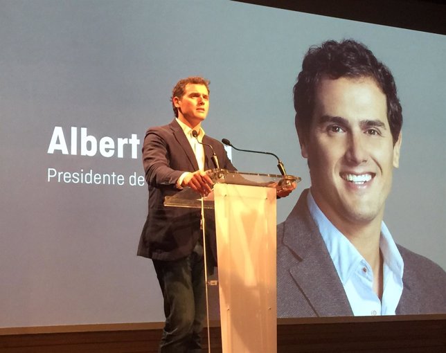 El presidente de Ciudadanos, Albert Rivera