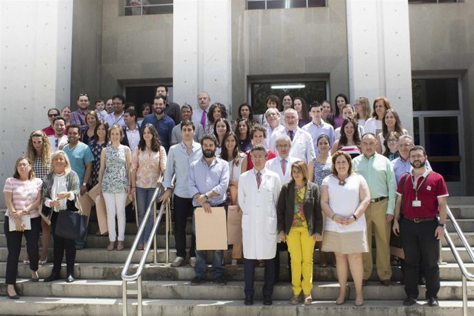 Acto de despedida de especialistas internos residentes que acaban su formación.