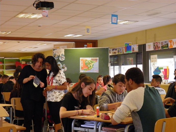 Alumnos del Colegio Padre Piquer construyen un mapa en 3D de forma colaborativa