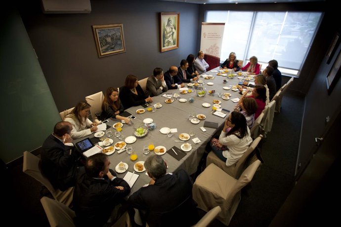 Díaz Tezanos con ACEFAM