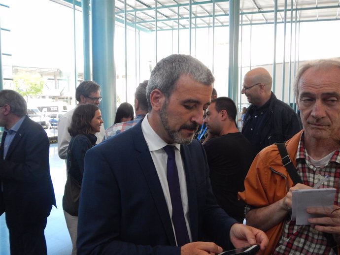 El candidato del PSC en Barcelona, Jaume Collboni
